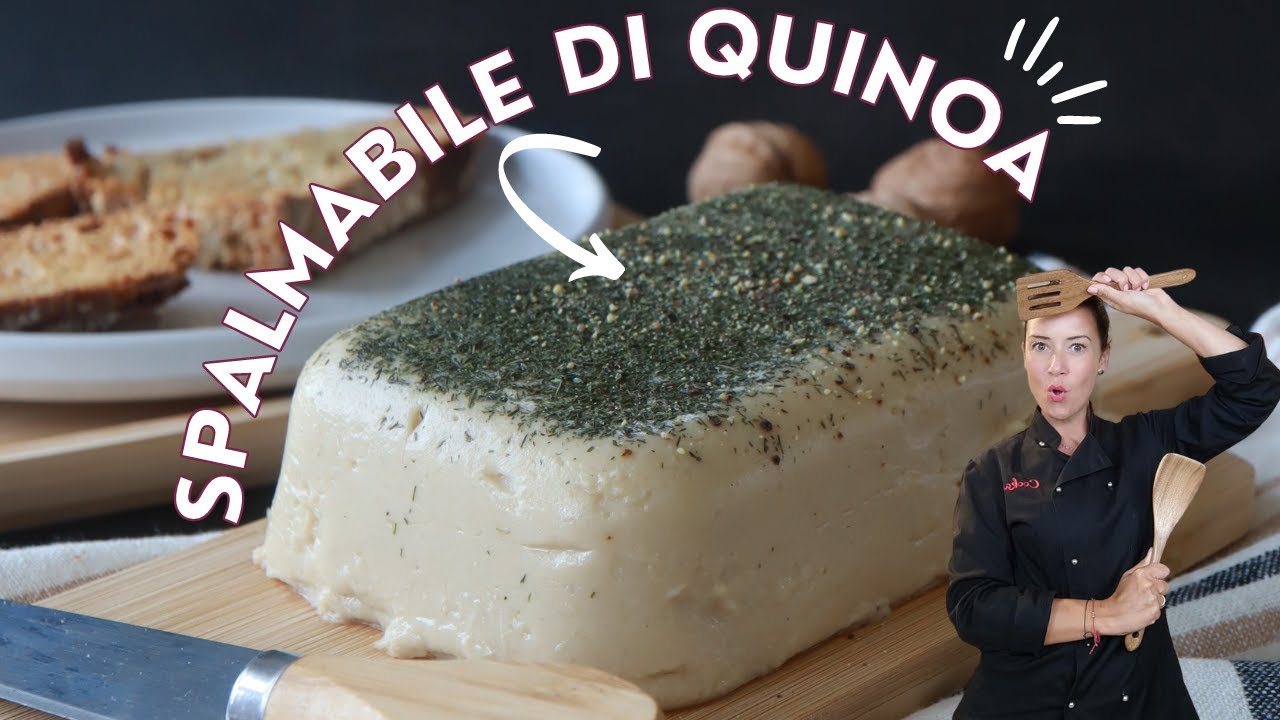 Formaggio Vegano Spalmabile  a base di Quinoa
