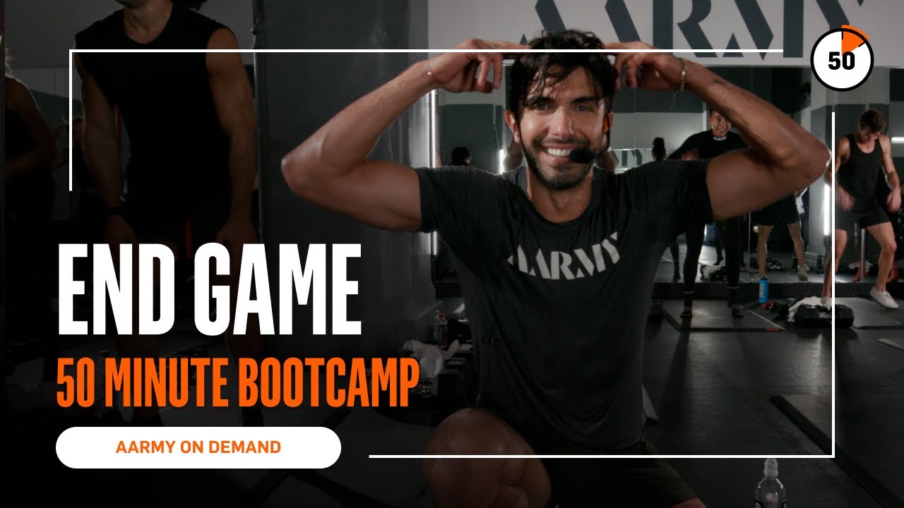 50 MIN BOOTCAMP WORKOUT WITH COACH AKIN AKMAN