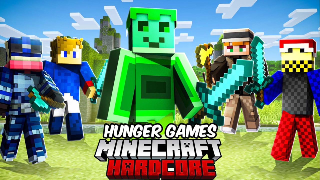 100 Players Simulate Minecraft's Ultimate Hunger Games