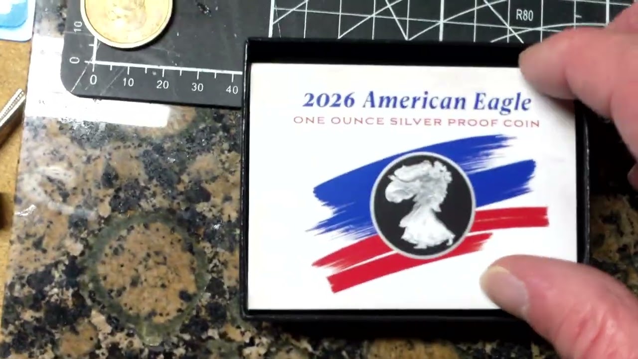 2026 Proof Silver American Eagle Unboxing
