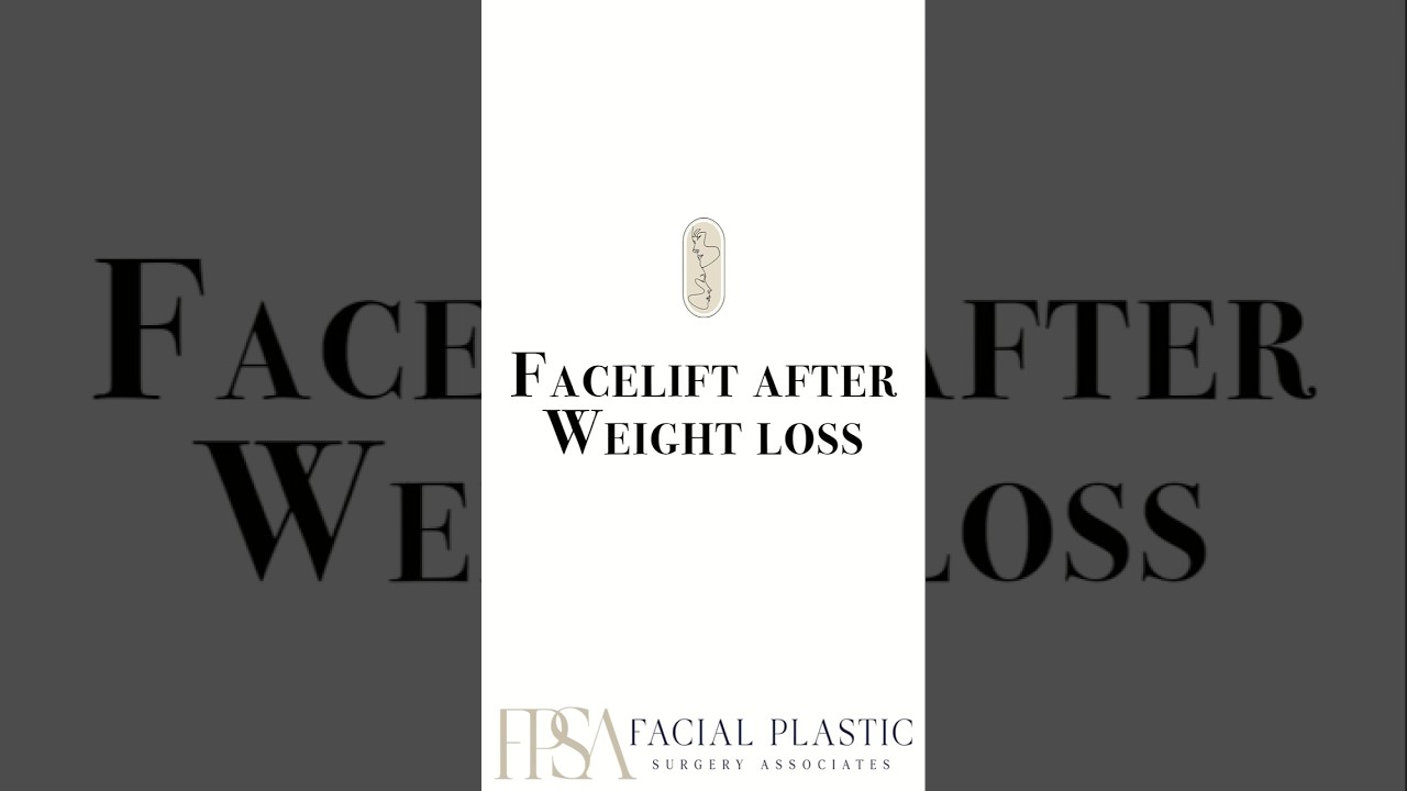 Facelift After Weight Loss  Expert Advice! #facelift #necklift #weightloss  #houston