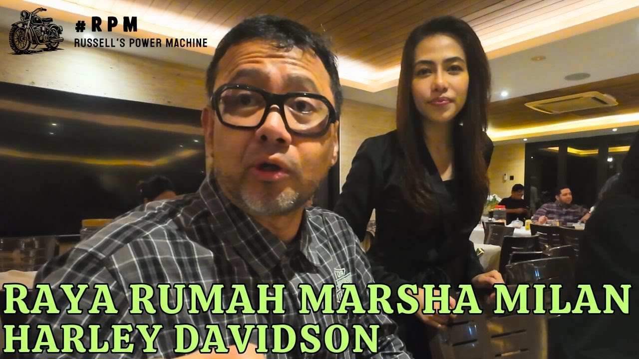 #RPM | RAYA RUMAH MARSHA #HARLEYDAVIDSON | Russell's Power Machine #harley #harleybreakout