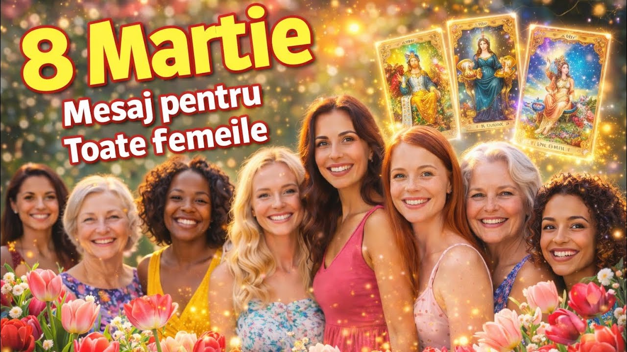 🌹8 Martie. Femeile Sunt Chemate Acum❗️Lumina Voastră Vindecă Lumea🤍Mesaj de la Univers🌌