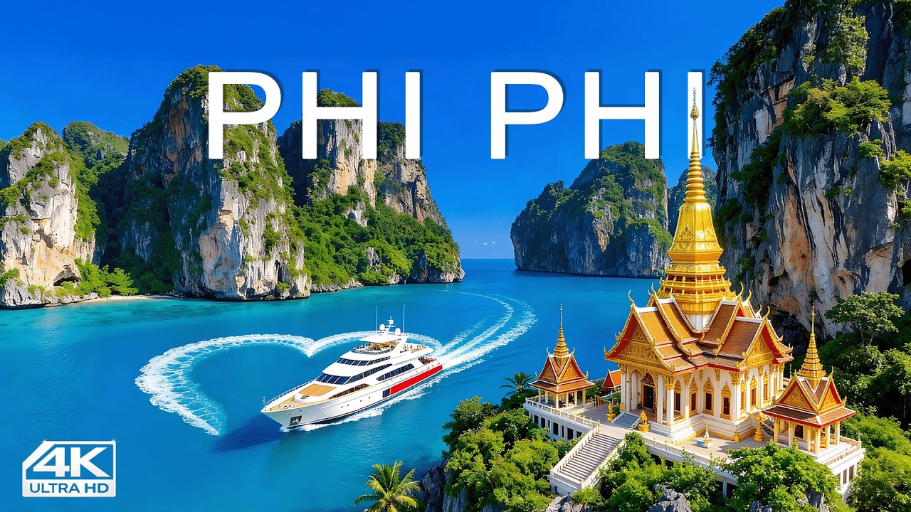 Phi Phi Islands 4K Drone Film | Thailand’s Most Beautiful Beaches & Crystal Waters