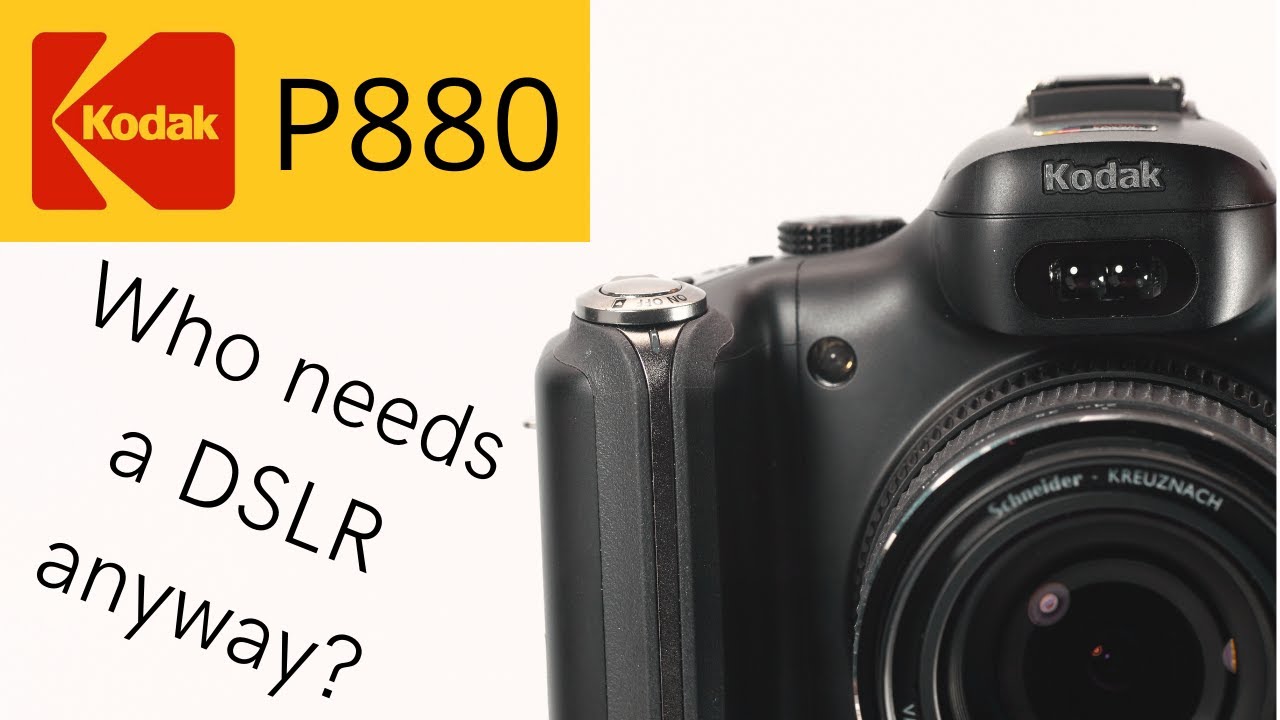 Самая маленькая цифровая зеркальная камера? История и обзор Kodak P880!