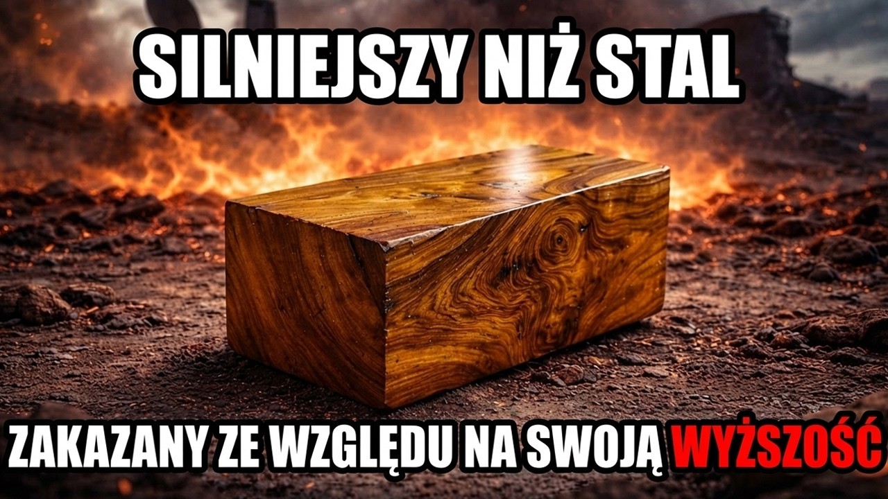 Drewno, kt&oacute;re NISZCZY piły łańcuchowe_ 100 lat BEZ gnicia &mdash; przemysł stalowy chciał to WYMAZAĆ!