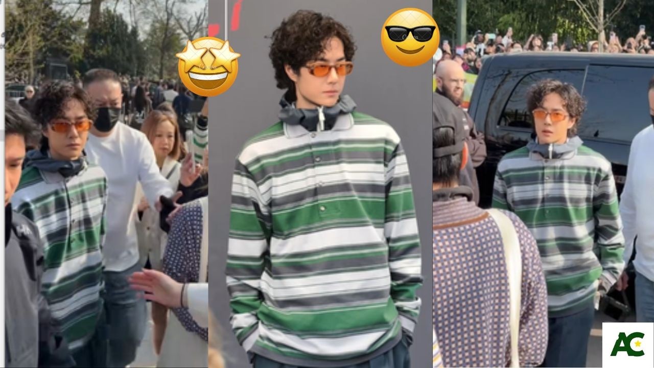 ✨ Wow! Wang Yibo Walks Into the Lacoste Show in the Simplest Outfit—Yet Everyone Stares 👀
