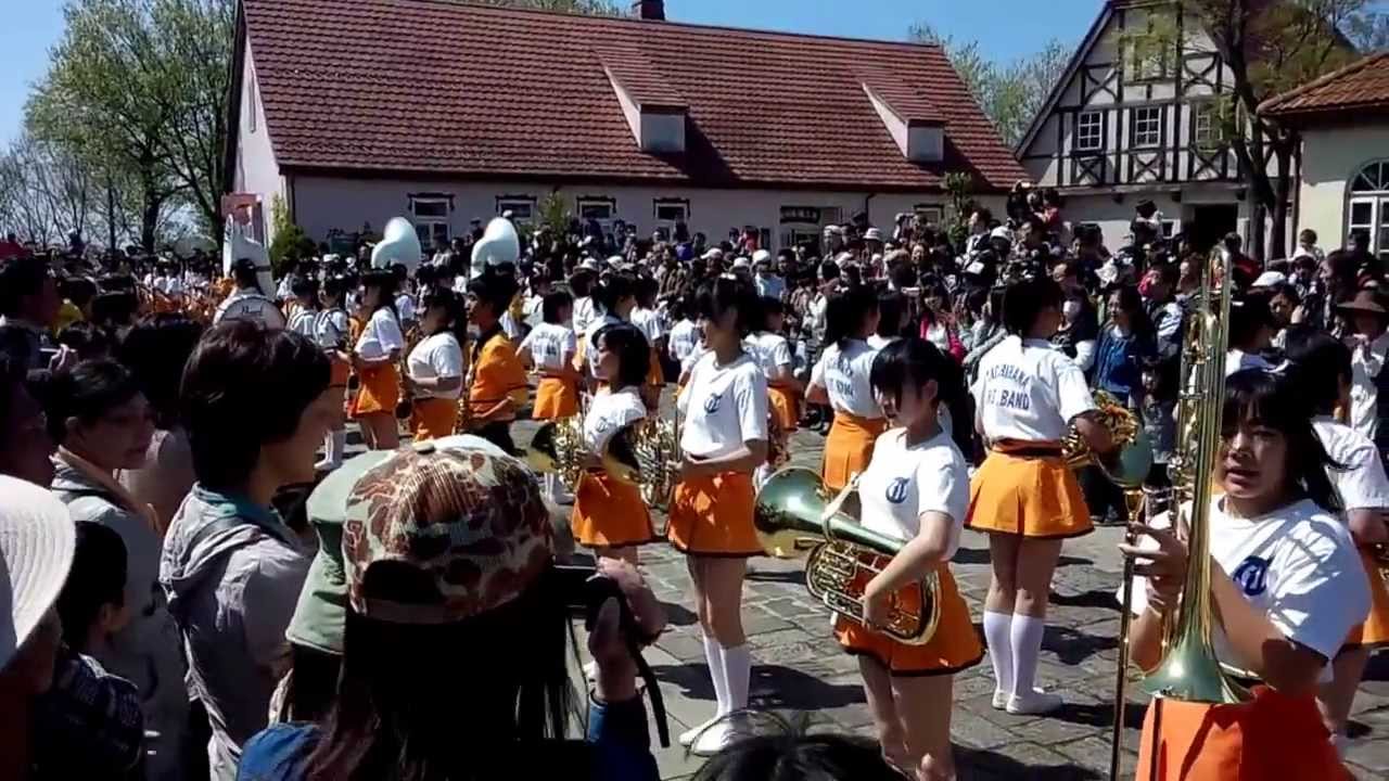 2013 Kyoto Tachibana Brass band in Hill blume ブルーメの丘　京都橘高校