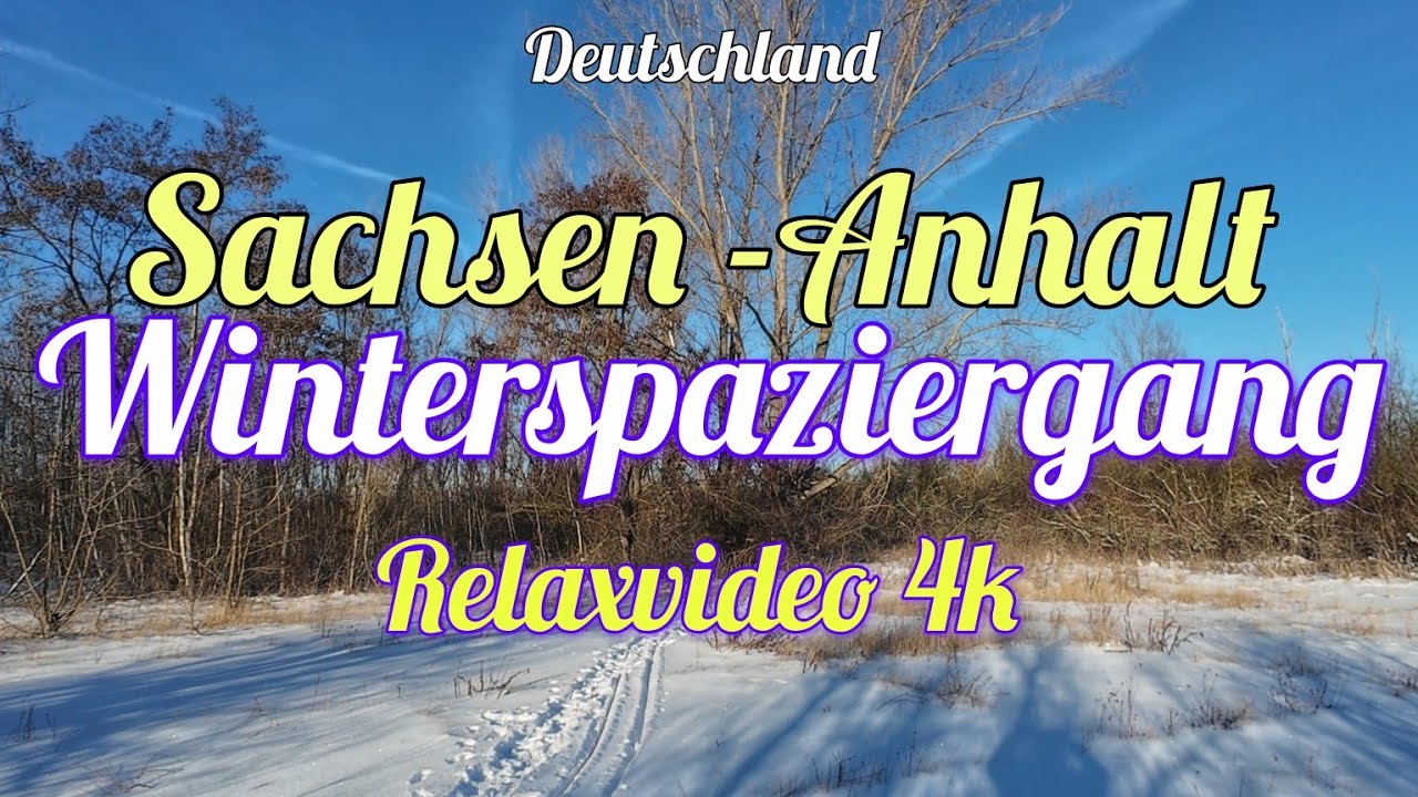 Winterspaziergang rund um Merseburg.