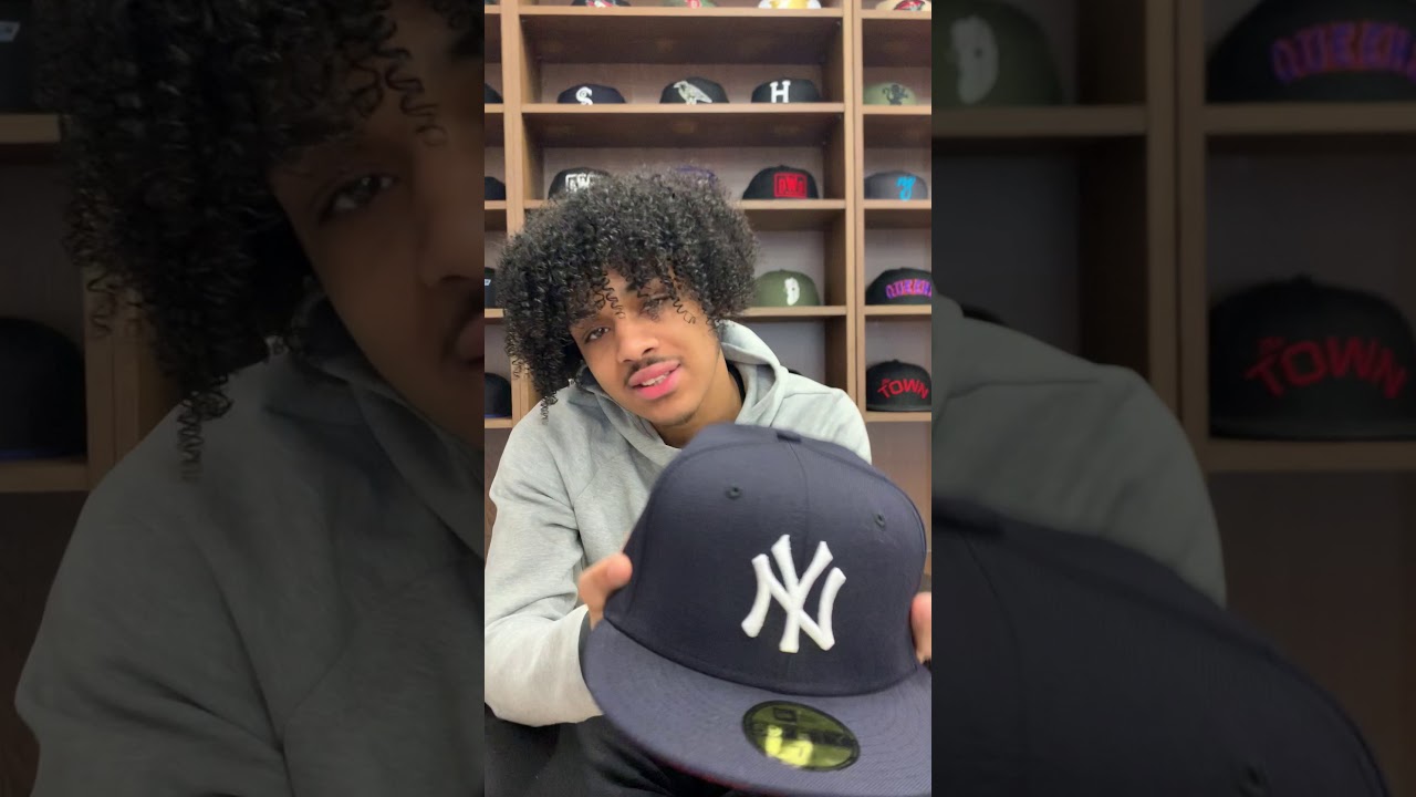 New York Yankees New Era 59Fifty Fitted Hats (Navy Red Under Brim)