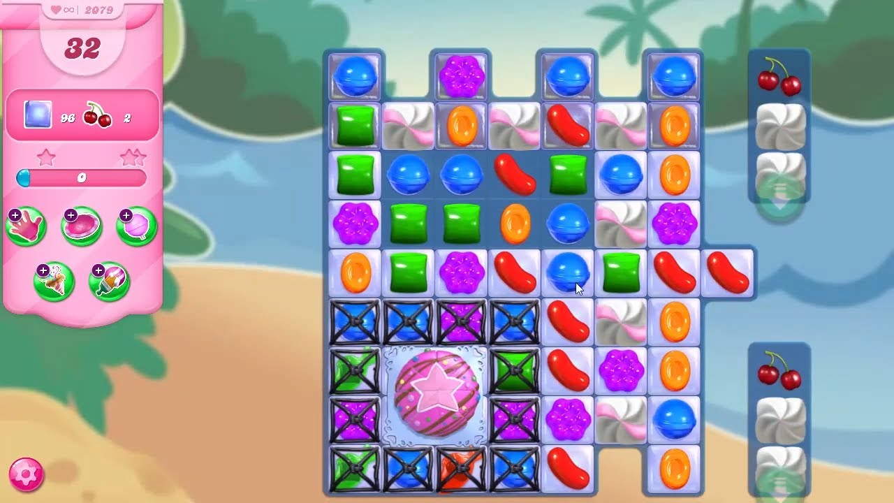 Candy Crush Saga LEVEL 2079 NO BOOSTERS (new)
