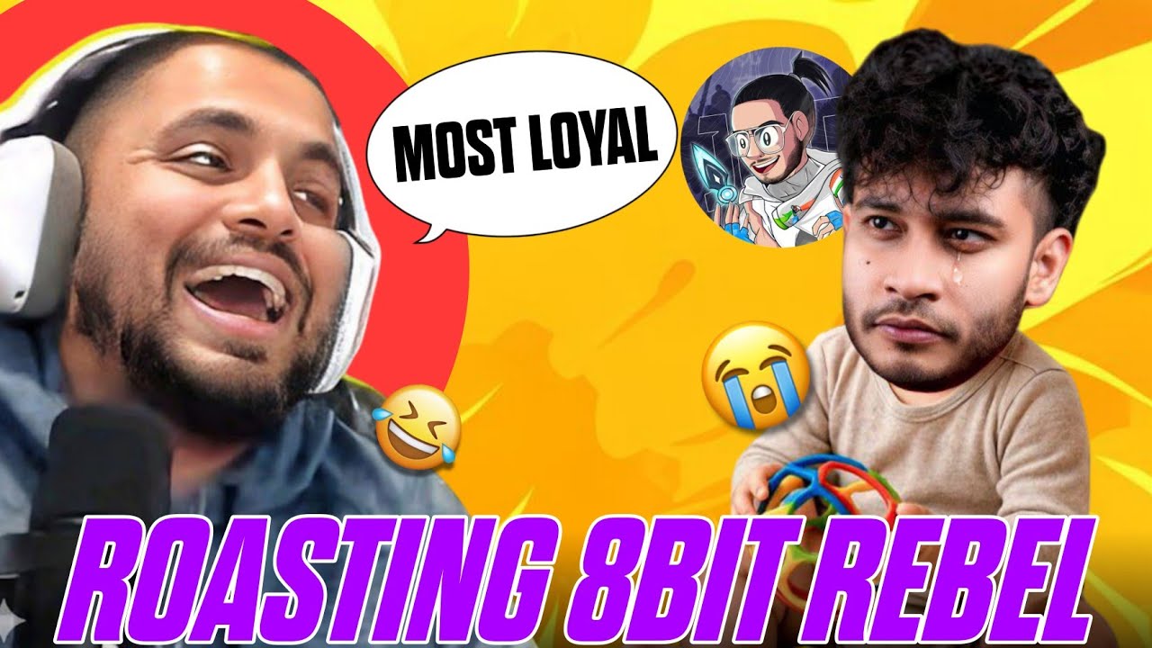 @8bitrebel GOT ROASTED BY SID ON STREAM 🤣 *MUST WATCH*