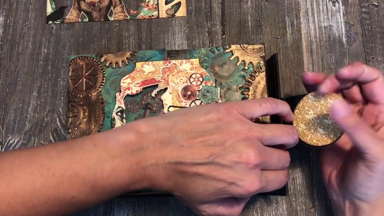 Steampunk Debutante Mini Album Graphic 45