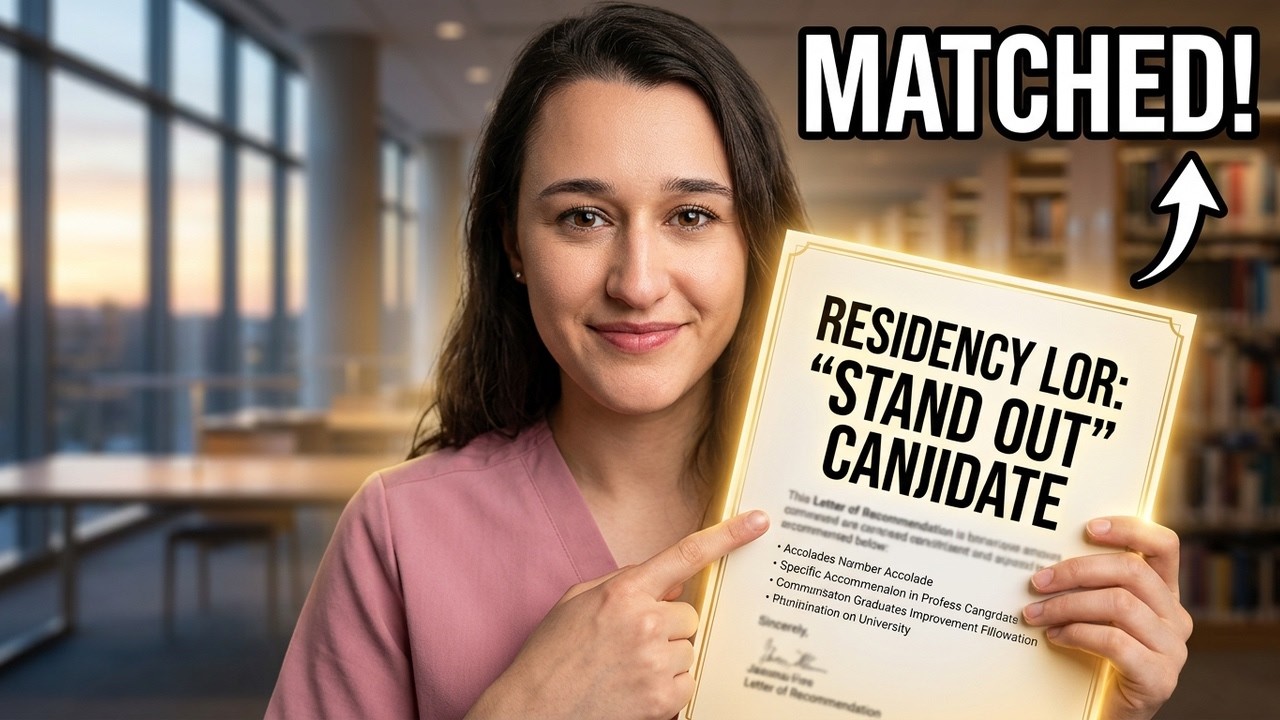 Residency Application LOR: How to Stand Out