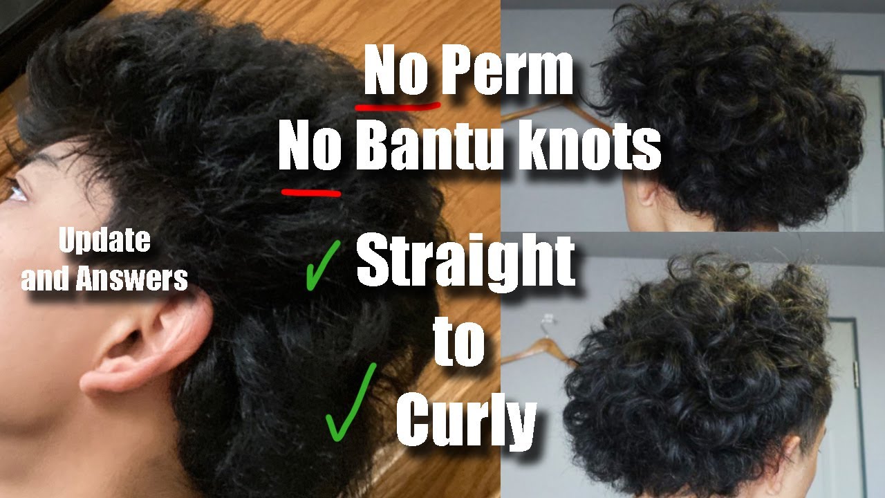 Update Video and Q and As for: How to get curly hair with naturally straight hair | NO PERM NO BANTU