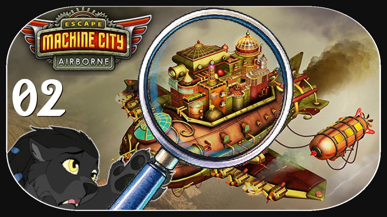 Escape Machine City: Airborne 🐺 02 🔎 Die Rätzel sind nicht so Anspruchsvoll