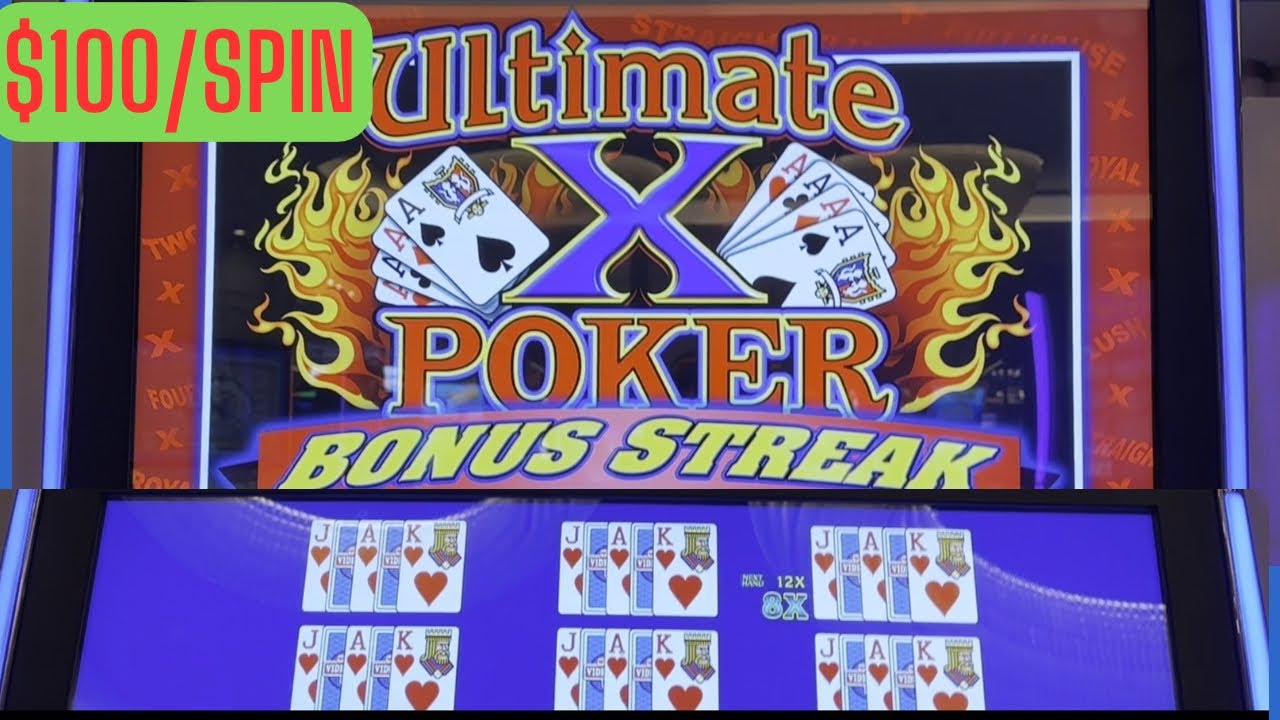 $100/Spin Ultimate X Poker Is A lot Of Fun
