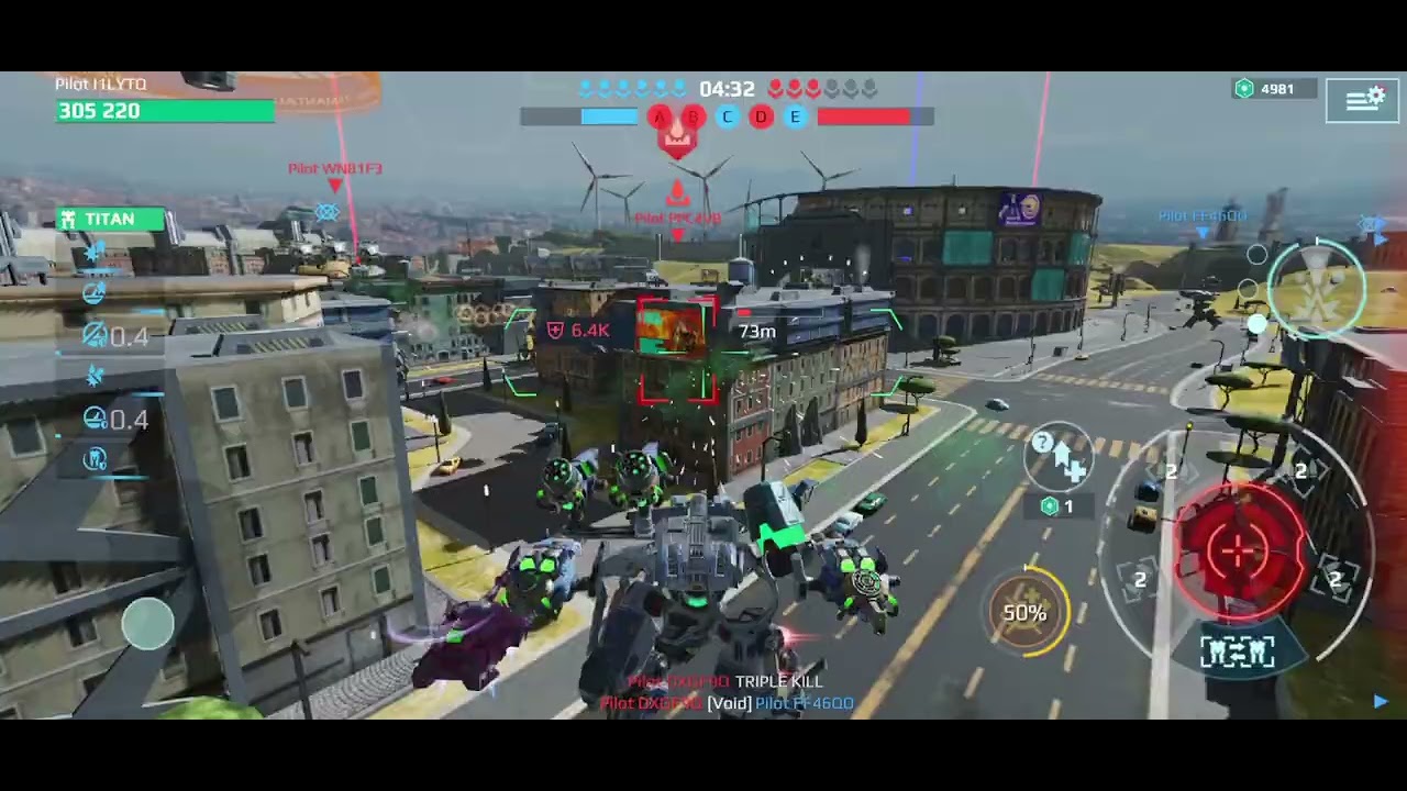 war robots  testing server new anaksor robot