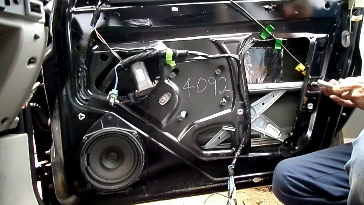 Cobalt G5 Window Motor Regulator Removal