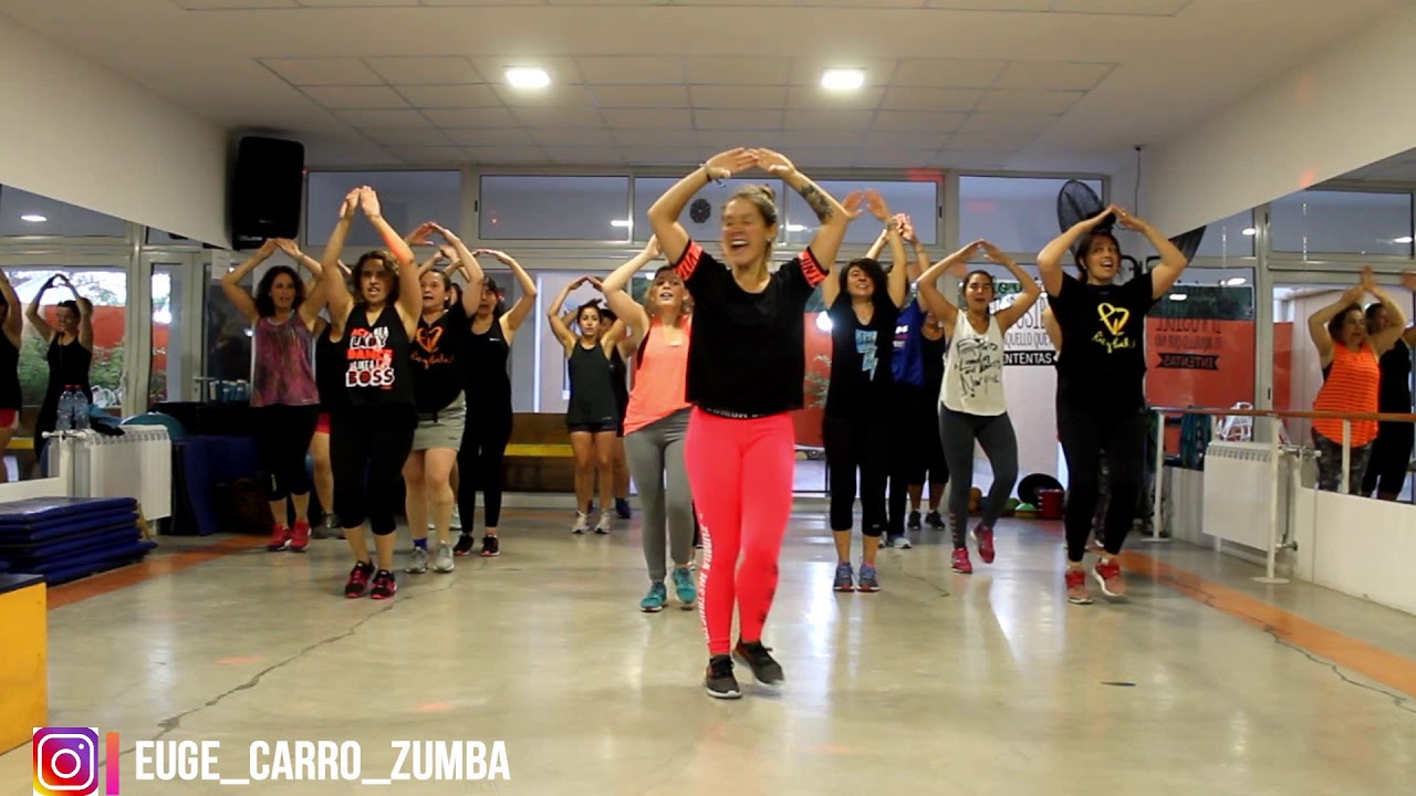 LA CABA&Ntilde;A - CUARTETO - Baila en casa con Euge - Fitness dance