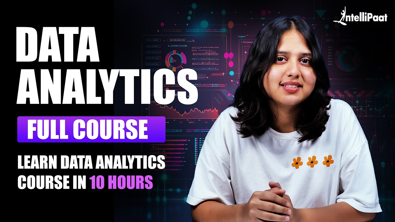 Learn Data Analytics Full Course | Learn Data Analytics Complete Course | Intellipaat