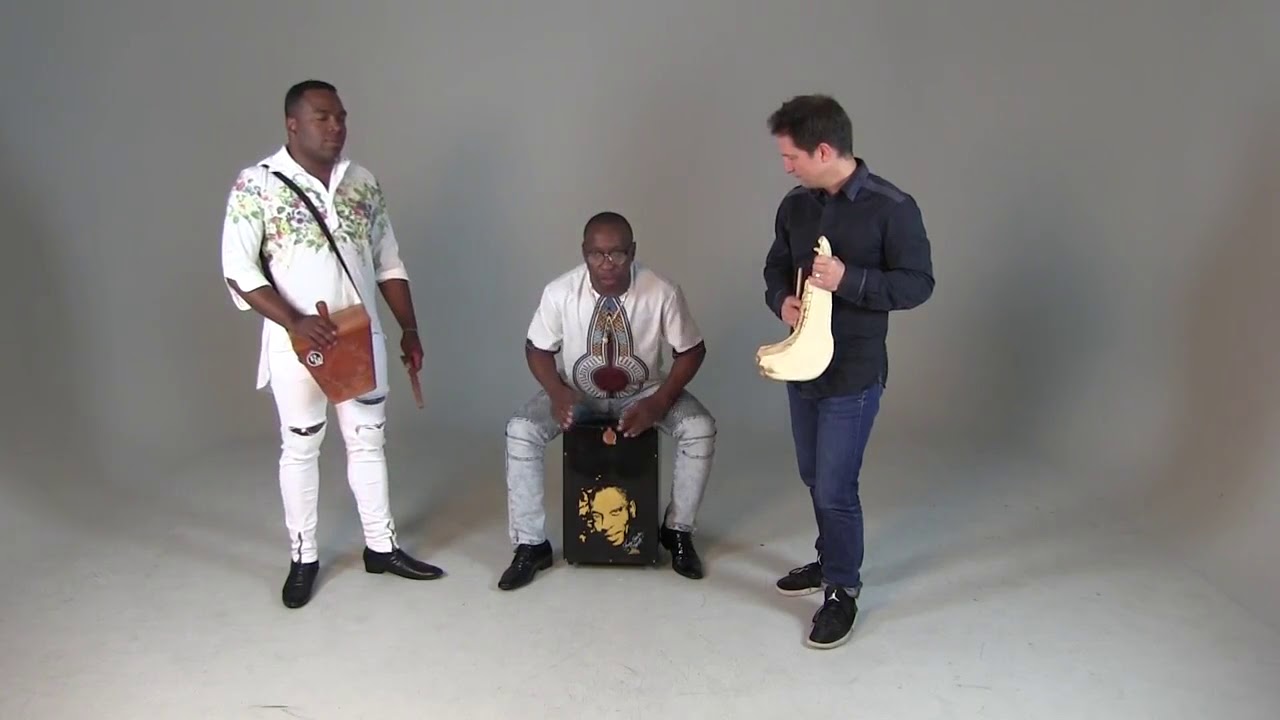 Gabriel Alegría and Friends Demonstrate an Afro Peruvian Percussion Ensemble