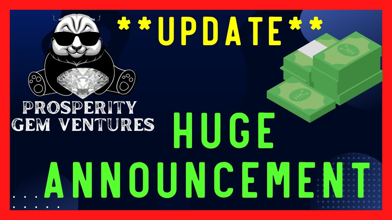 Prosperity Gem Ventures - Crypto Passive Income Trading Bot - More HUGE news