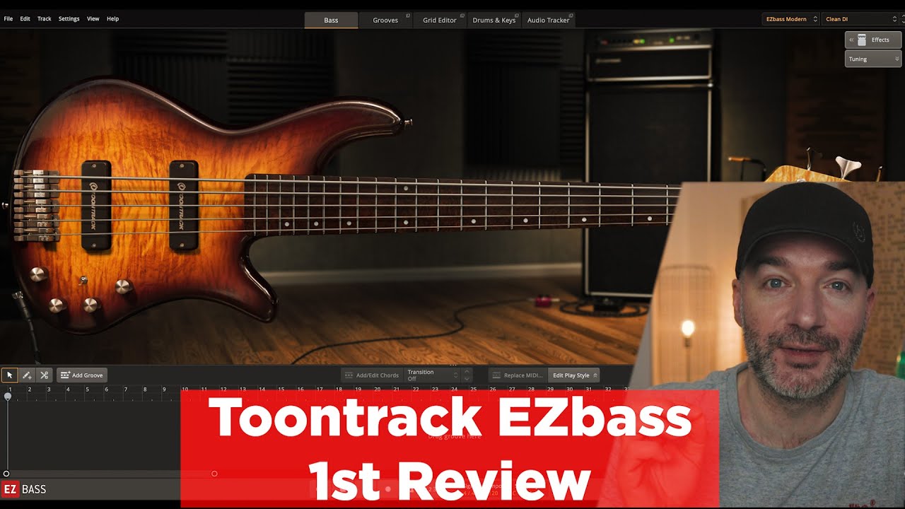 Toontrack EZbass — первый обзор: как и ожидалось, кардинальные перемены?