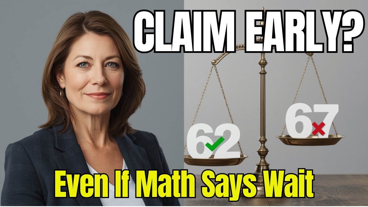 Math Says Wait — But Here’s Why Claiming Social Security Early Still Wins