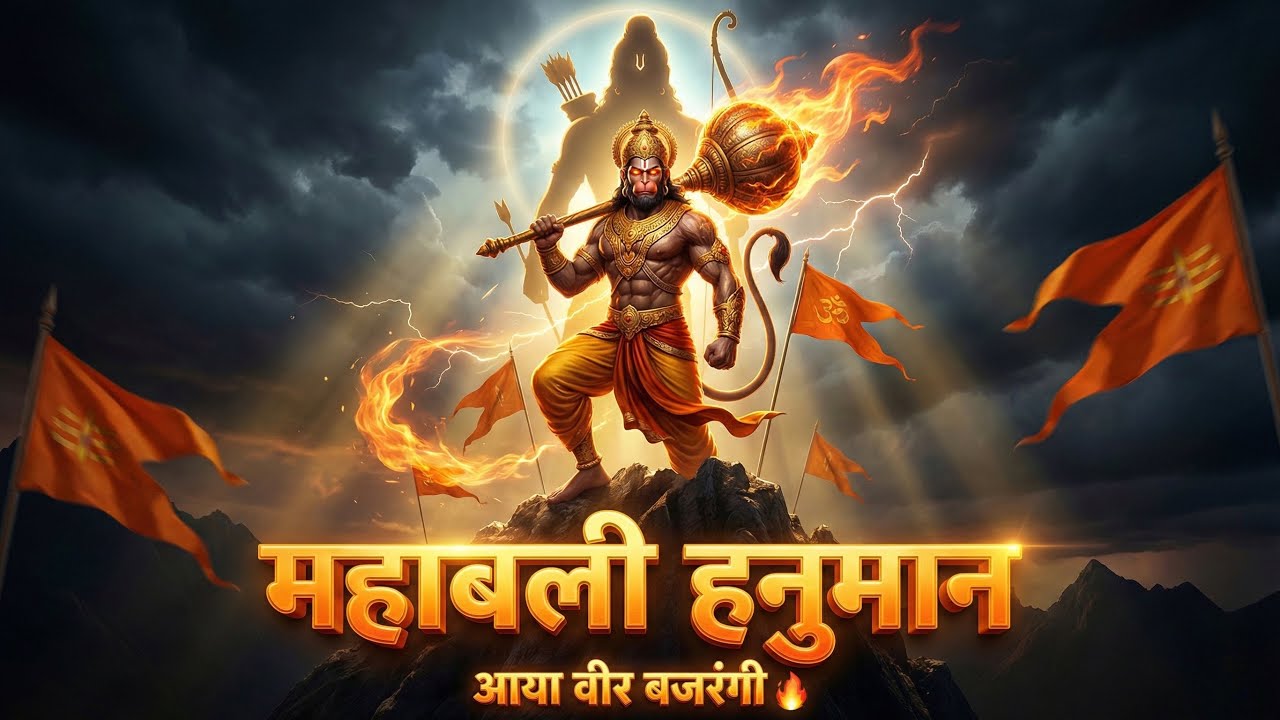 AAYA VEER BAJRANGI (Official Anthem) | New Hanuman Song 2026 | Goosebumps Guaranteed #trending 
