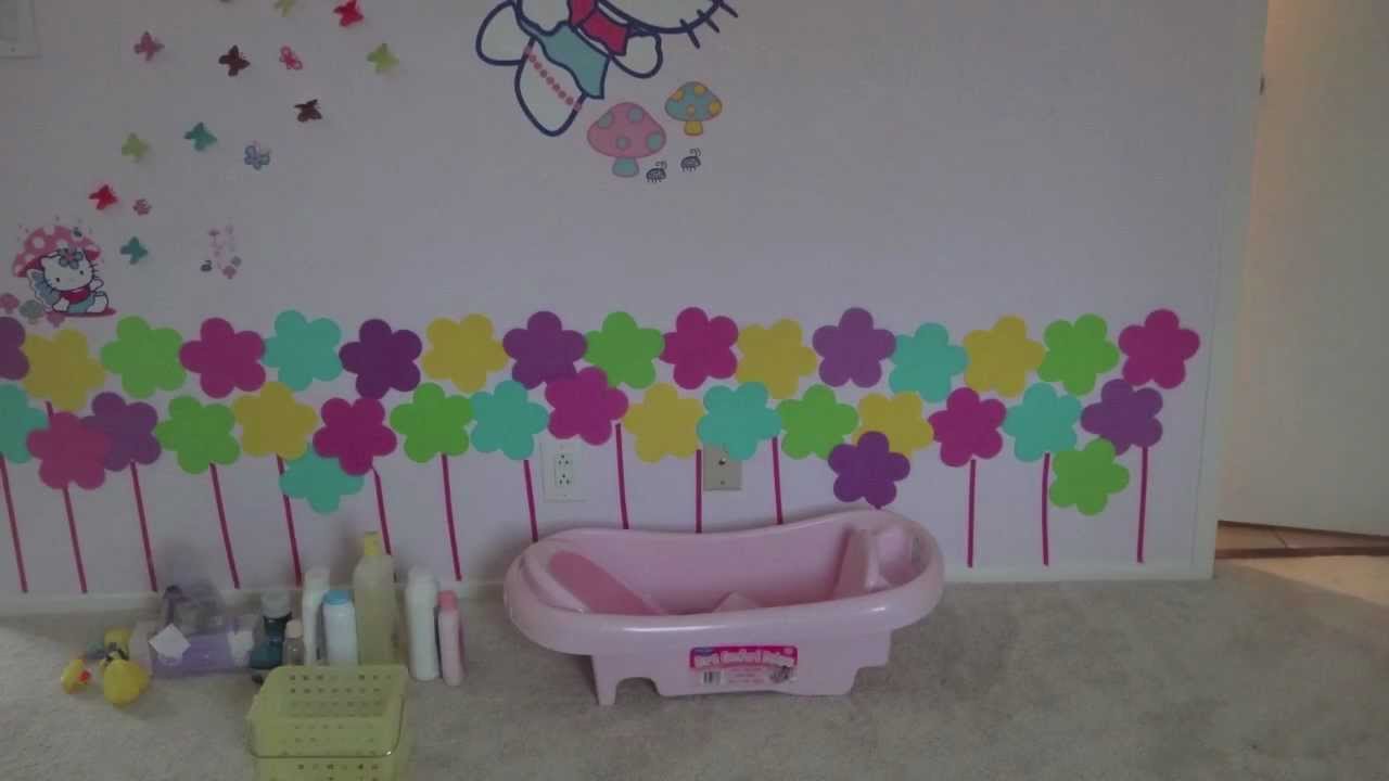 Timelapse Baby Girl's Room Decoration & Organizing