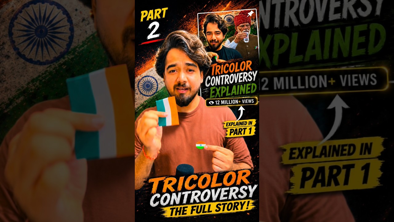 Part 2: Tiranga controversy & Flag code #modi #tiranga🇮🇳 #bjp #independenceday🇮🇳 #trending