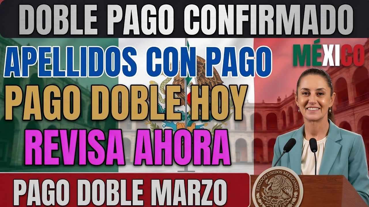 Doble pago confirmado: &iquest;Est&aacute; tu apellido en la lista?