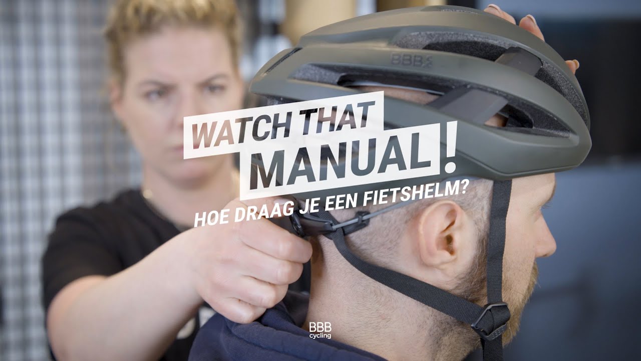 Hoe draag je een fietshelm? | Watch That Manual