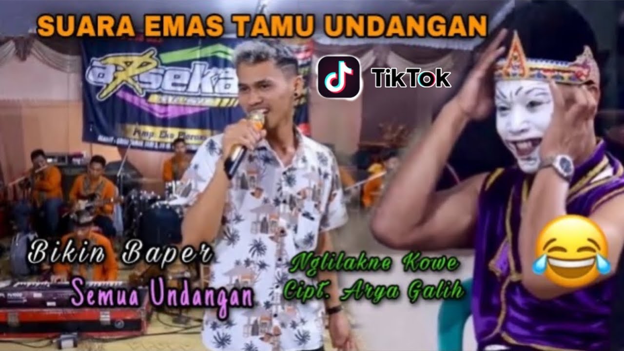 Suara Emas Andris (Penjoget) Bikin Baper Tamu Undangan - Nglilakne Kowe - Campursari ARSEKA MUSIC