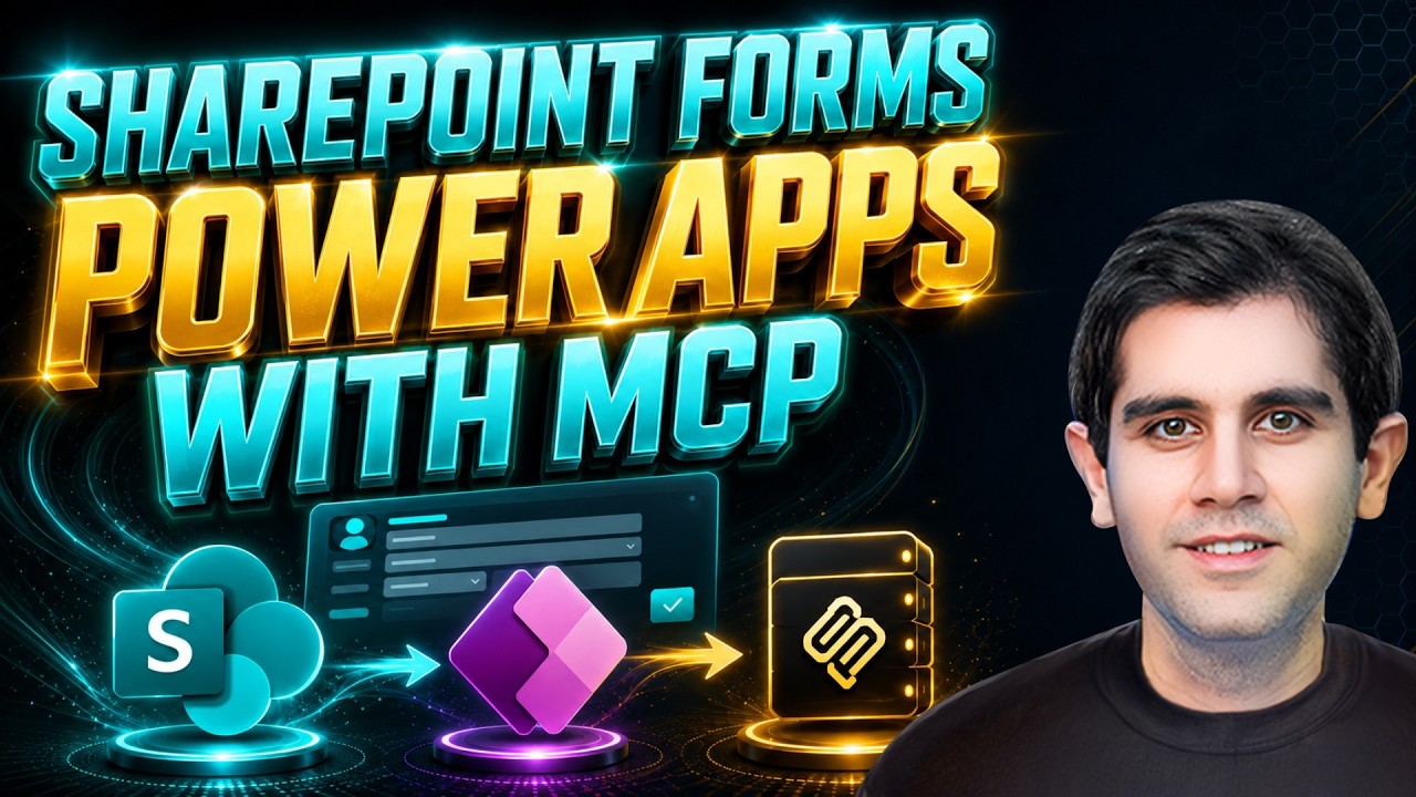 Настройка форм списков SharePoint с помощью ИИ | Power Apps Canvas MCP Server (Полное руководство)
