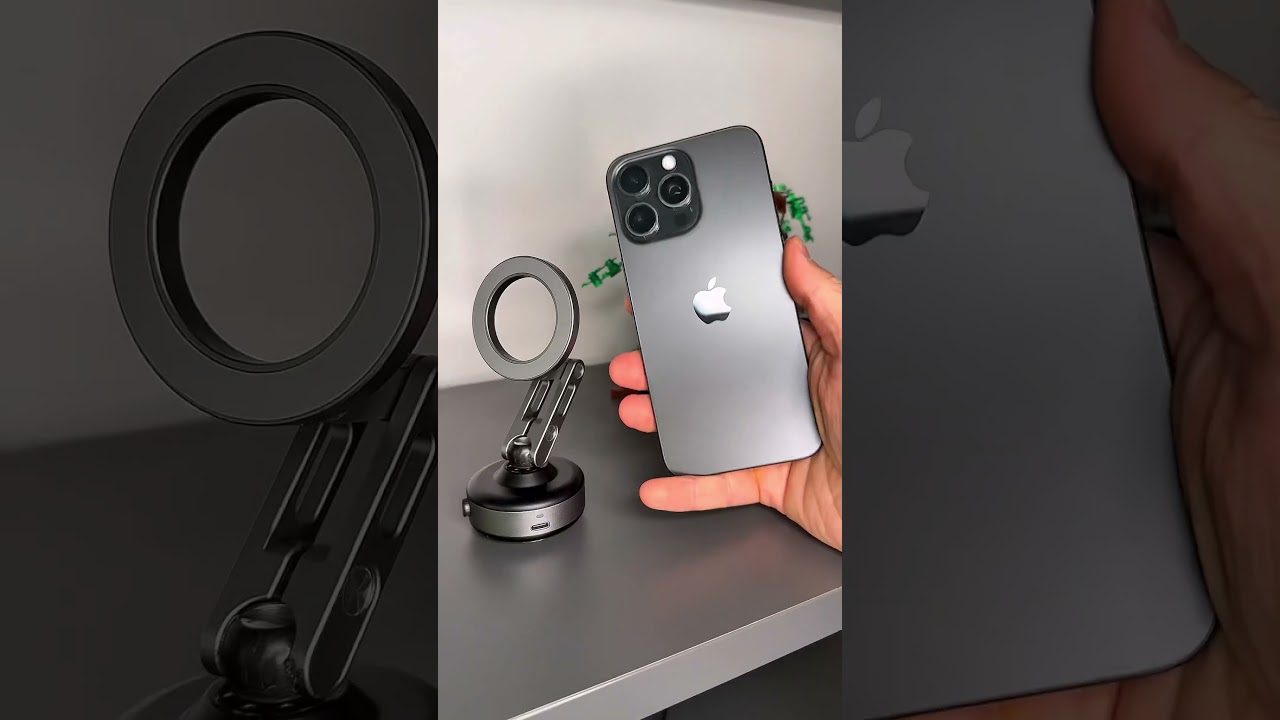 Najciekawszy uchwyt do iPhone&rsquo;a (i nie tylko) jaki widziałem 🔥 #akcesoria #iphone #magsafe #fajne