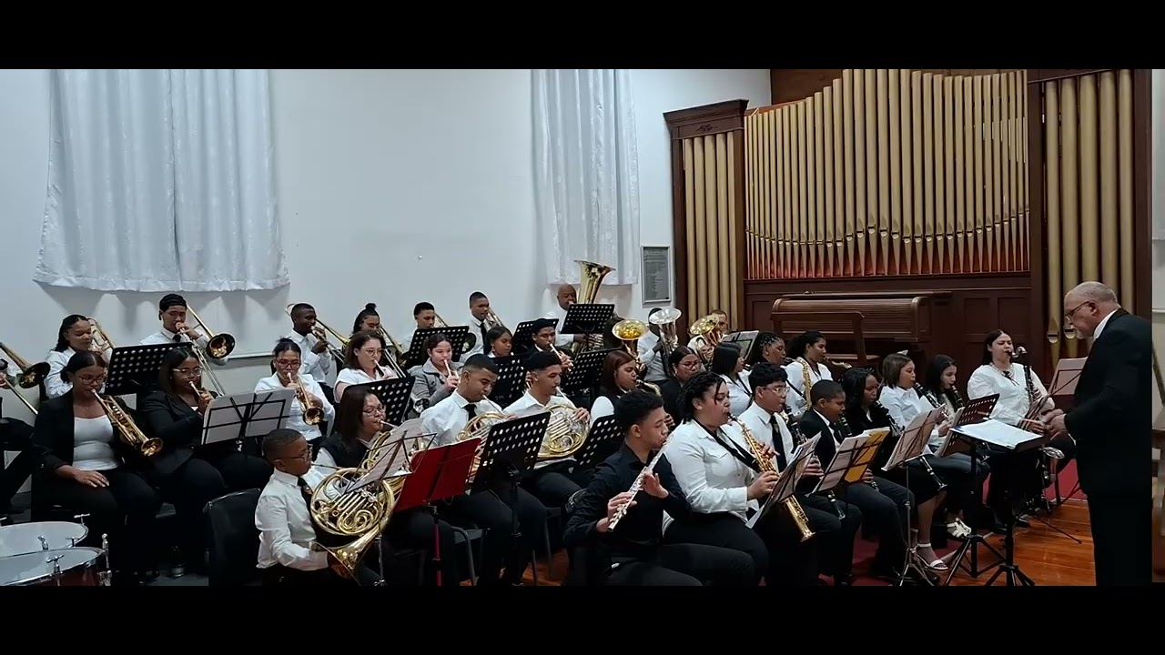 Salem Moravian Concert Band plays JS Bach's Jesu Joy of Man's Desiring