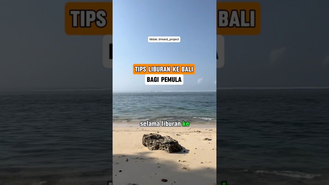 Tips Liburan ke Bali untuk Pemula #liburandibali #wisatadibali #sewamotorbali