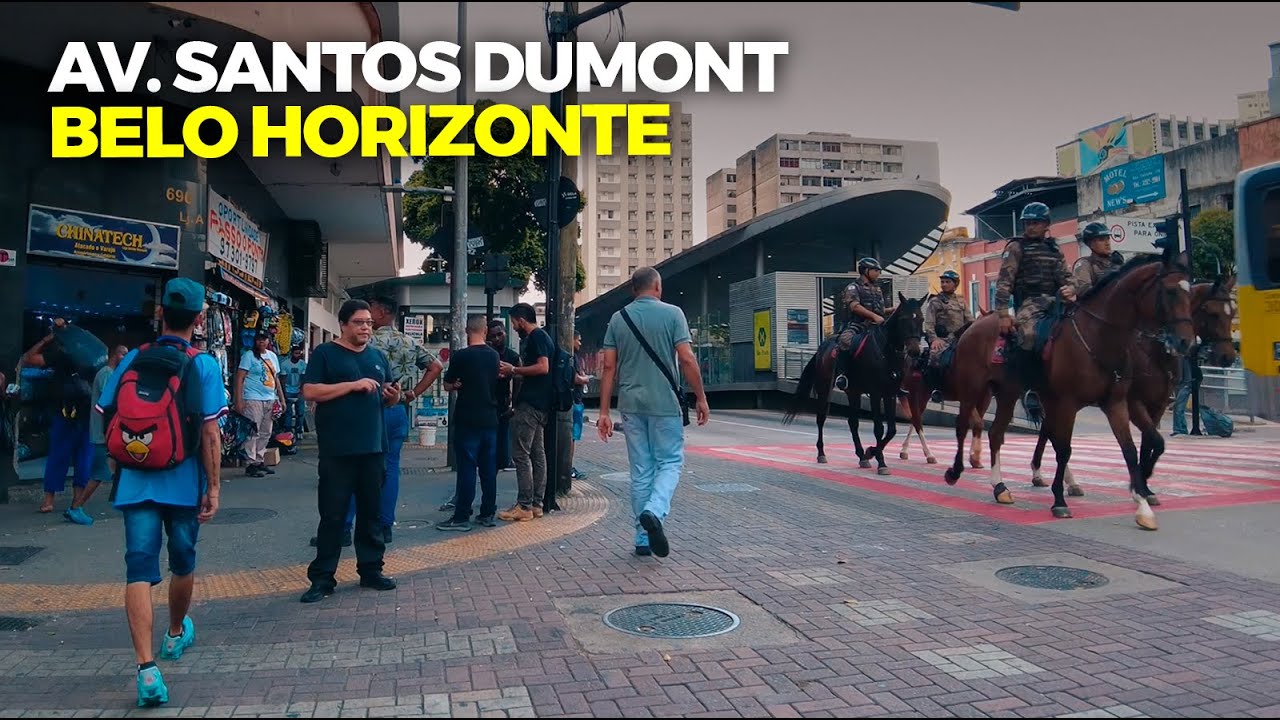 AV. SANTOS DUMONT | CENTRO | BELO HORIZONTE-MG | NA RUA 4K