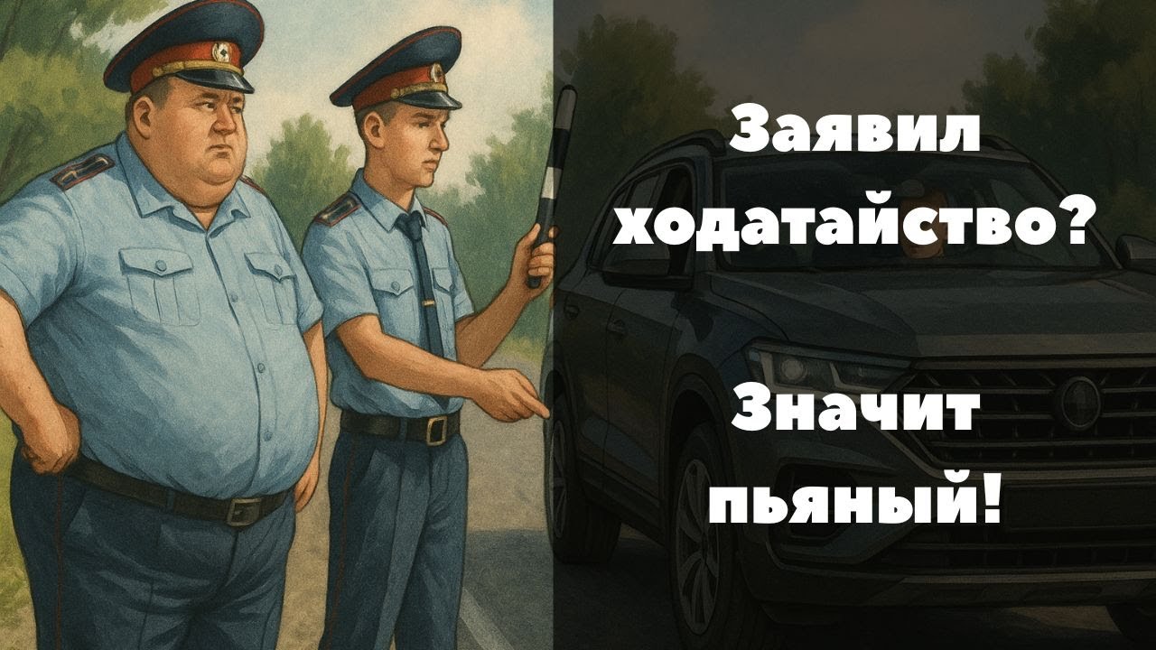 Как получить от инспектора ДПС разрешение на движение задом на оживленной улице, если ты пьяный.