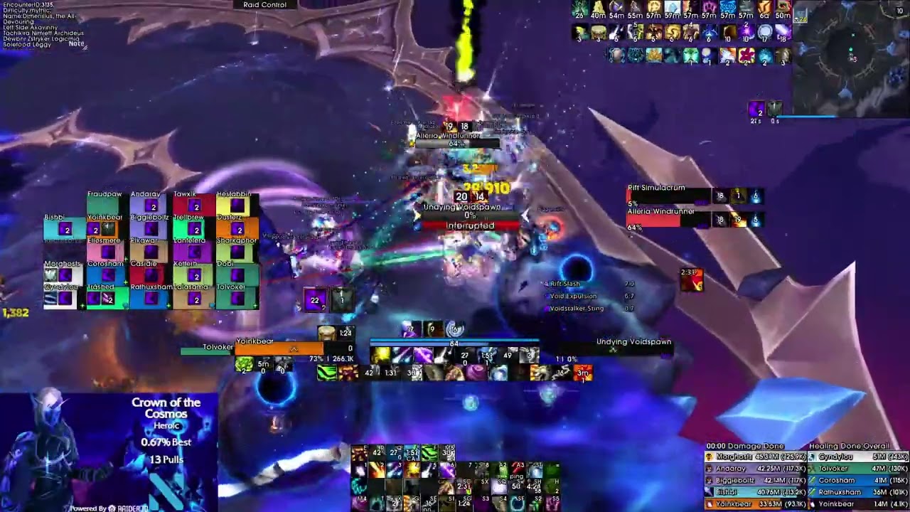 World 4th Heroic Crown of the Cosmos Balance Druid POV (Nascent)