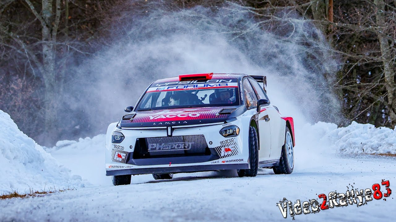 Test Rallye Monte-Carlo 2026 ⎮ Yohan Rossel ⎮ Lancia Ypsilon HF Rally2 By PapaJulien