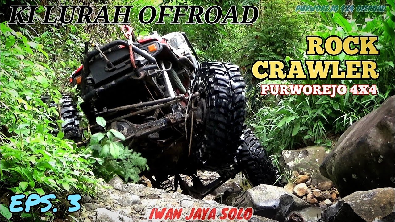 AKSI KI LURAH OFFROAD BIKIN GELENG- GELENG KEPALA PENONTON - LATBER & BAKSOS OFFROAD 4X4 PURWOREJO