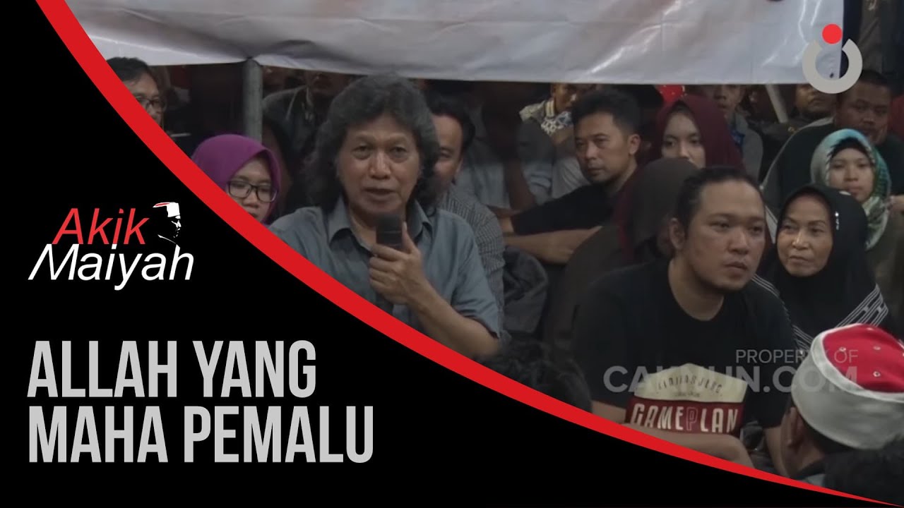 Cak Nun: Allah Yang Maha Pemalu