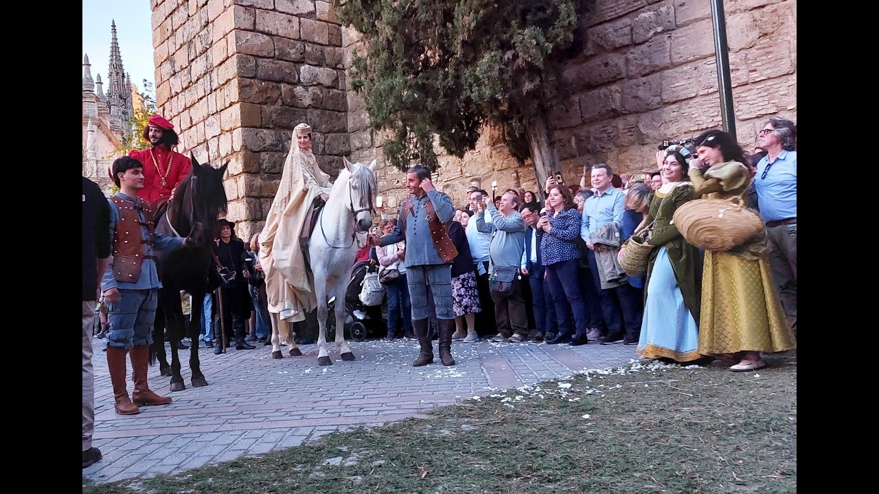 DESFILE DE LA ENTRADA IMPERIAL DE CARLOS V E ISABEL DE PORTUGAL, EN SEVILLA.