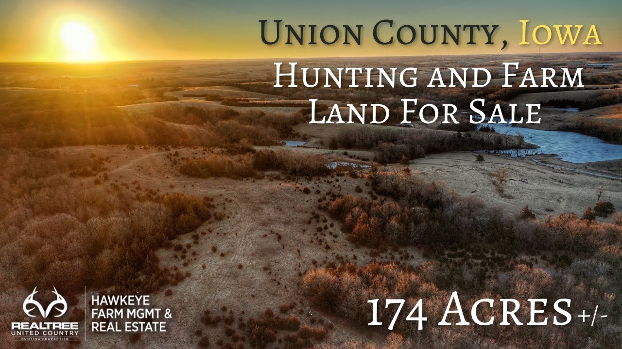 Union County, Iowa 174 Acres Land For Sale