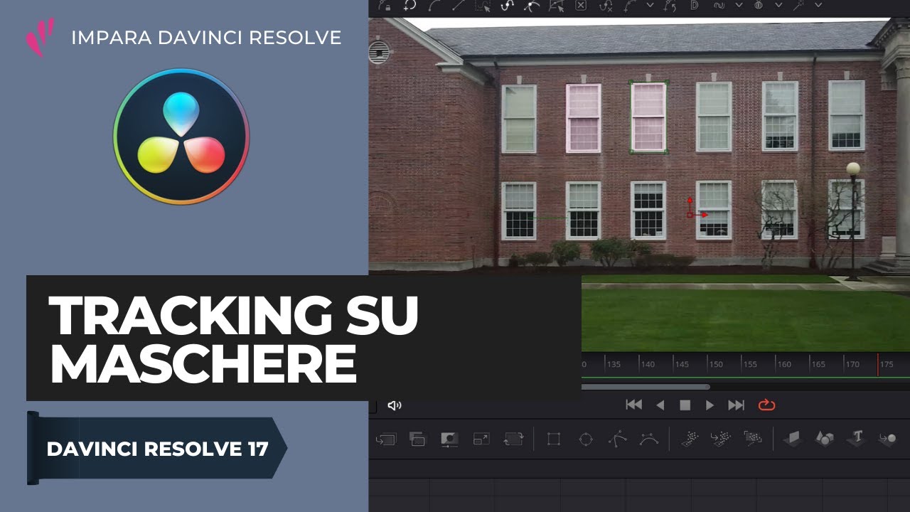 Tracking su maschere | Fusion | Davinci Resolve ITA