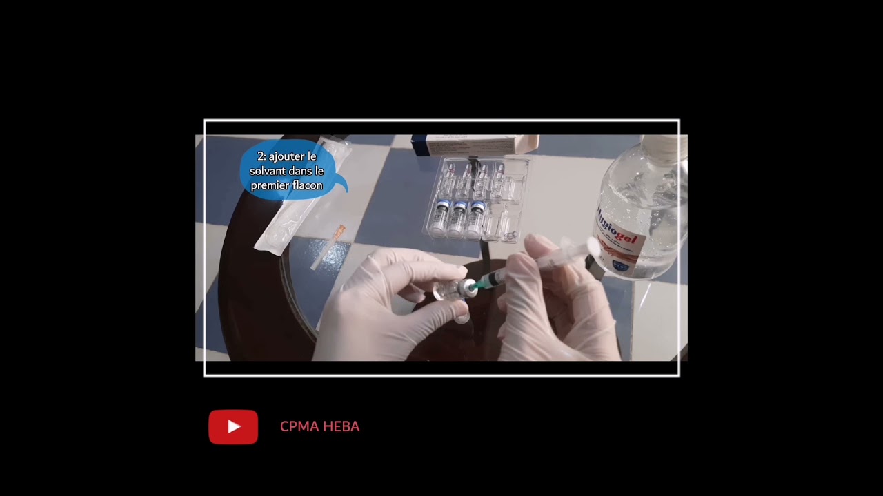 L'Injection de Menopur 75UI 💉 [préparation et application]