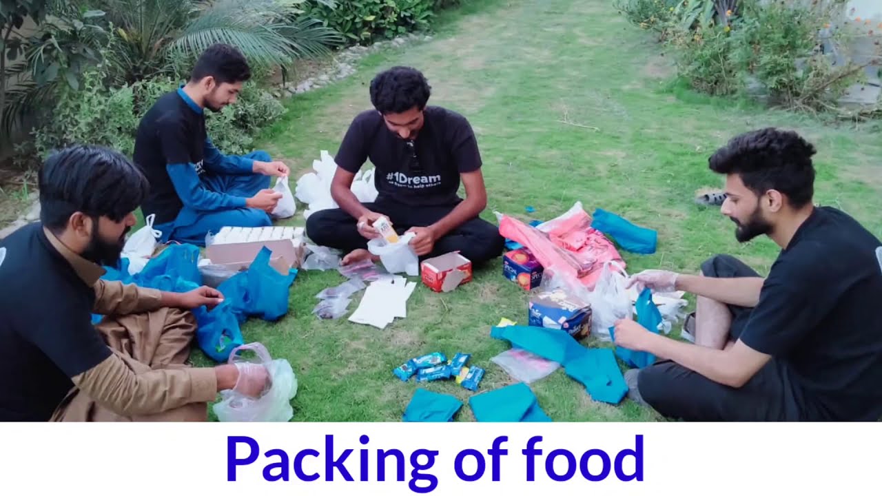 Aftaar food box distribution by 1dreamtrust
